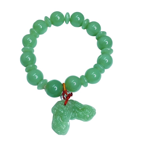 JADE bracelet Protection Necklace - Picture 3 of 4